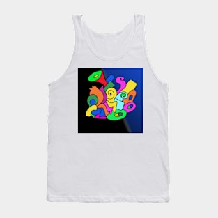 Psychedelic Shapes Tank Top